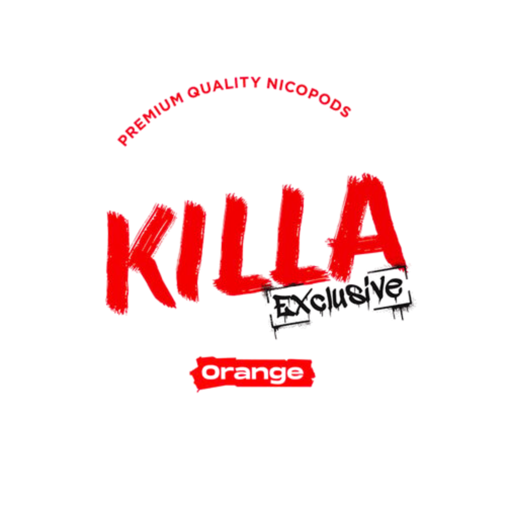 Killa Exclusive logo with 'Orange' variant on a white background