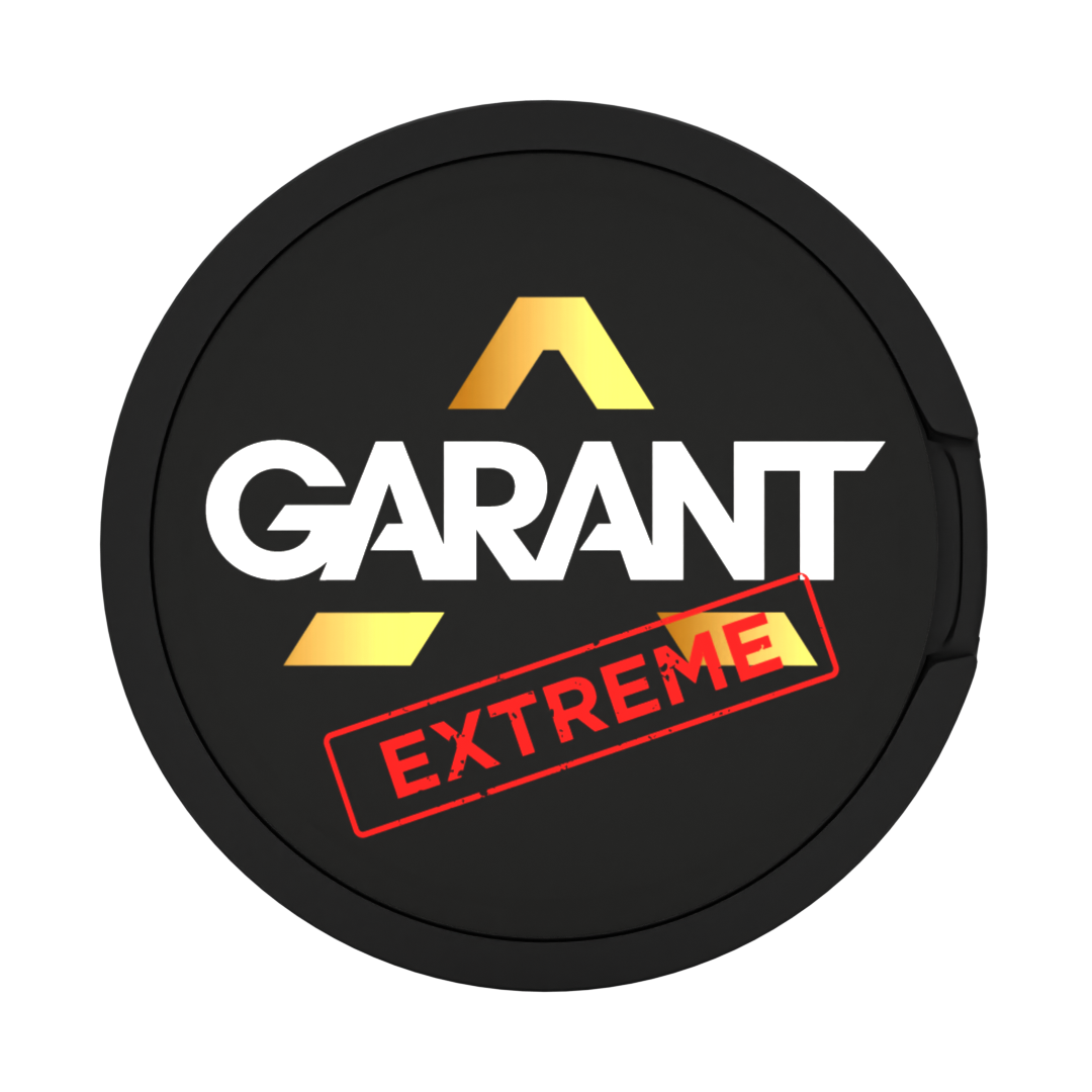Round black cap with 'GARANT Extreme' branding on a white background