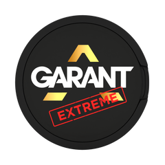 Round black cap with 'GARANT Extreme' branding on a white background