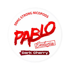 Pablo Nicopods logo with red text on a white background