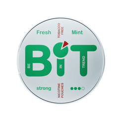 Circular container with 'Be in Trend' branding on a white background