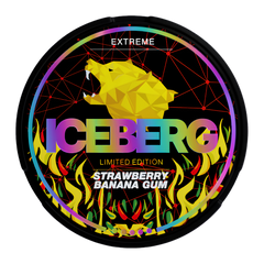 IcebergExtremeStrawberryBananaGumSlim35mg