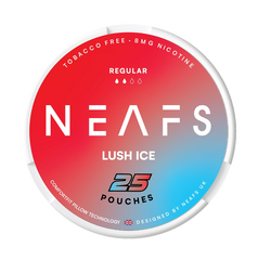 NEAFS Lush Ice packaging with gradient design on a white background
